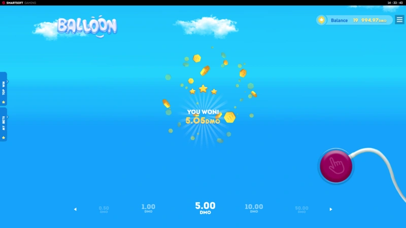 juego del globo casino